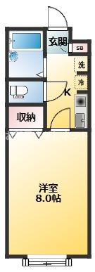 エクセル祐天寺【おとり物件なし】#学生・社会人にオススメ！初期費用分割払いOK！の間取り