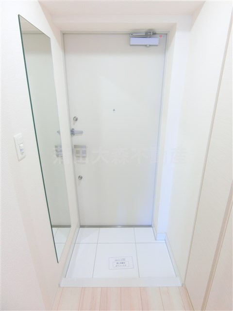 ブライズ多摩川の玄関