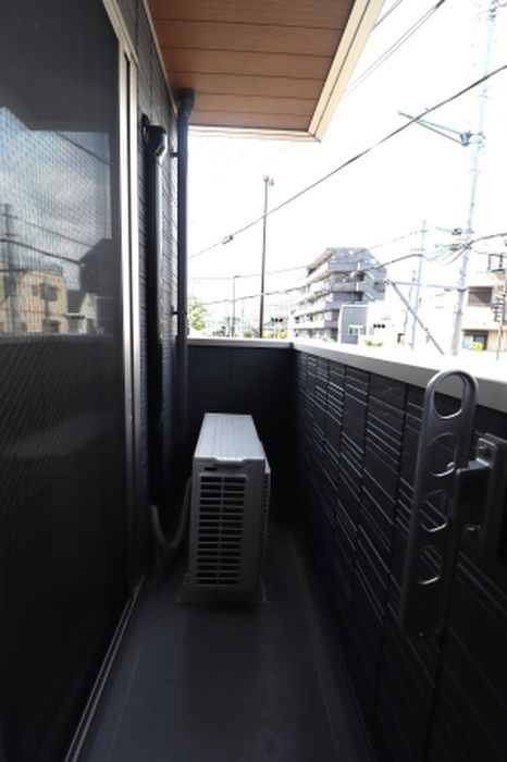 D-asset矢崎町のバルコニー