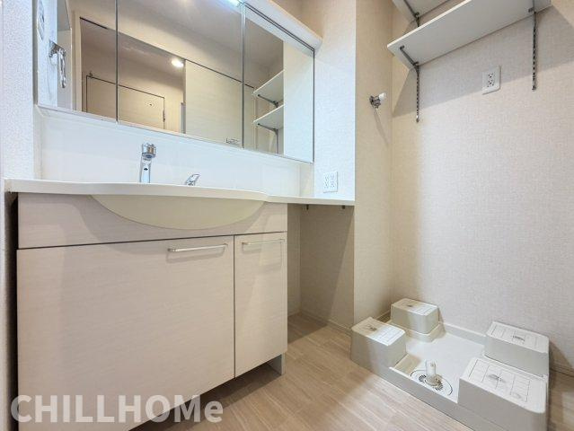 サンライフ藤家の洗面所|当社、チルホームのHPもご覧ください(^^)/物件情報多数♪