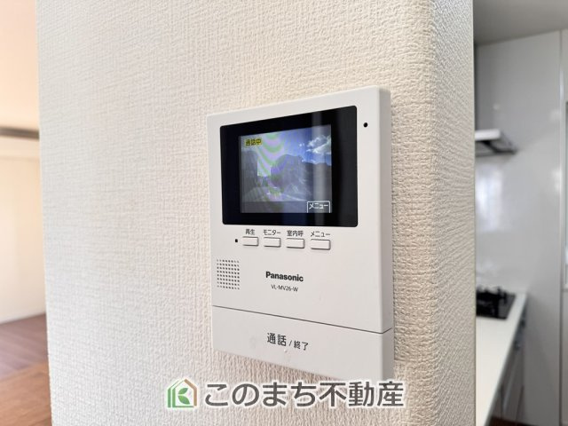 宇都宮市宝木町2丁目戸建の設備|モニタ付きインターホンで防犯面もしっかり安心♪