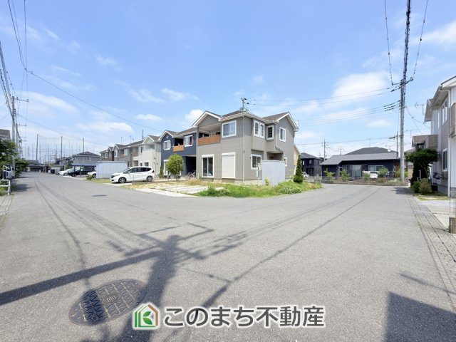 宇都宮市宝木町2丁目戸建の前面道路含む現地写真|前面道路含む現地写真