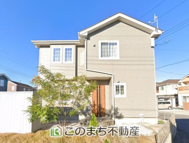 宇都宮市宝木町2丁目戸建の外観|3方向角地の築浅物件！おしゃれな外観と街並みがポイントです♪