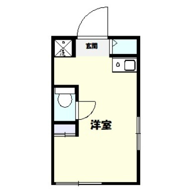 新宿区中落合３丁目のアパートの間取り
