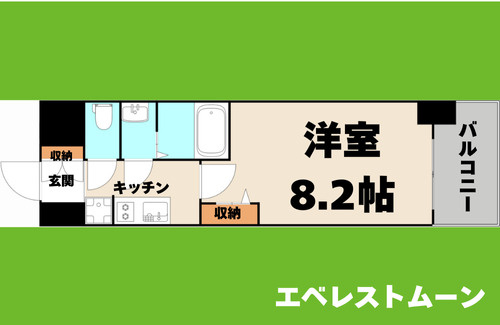 プレサンス上前津プレス の間取り