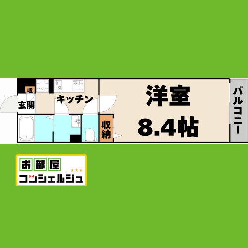 リブリ・ナゴヤドーム前の間取り