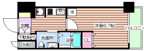 【間取り】 | エステムコート梅田・天神橋Ⅲアヴァンテ