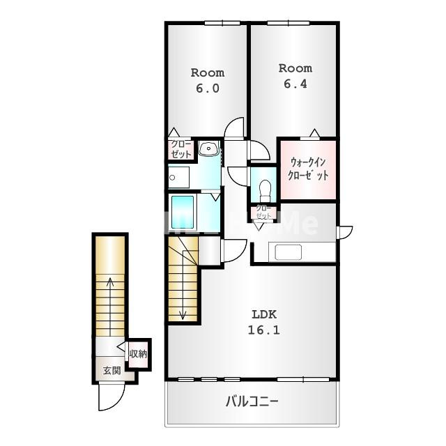 Ｃａｓａ・すみれの間取り|当社、チルホームのHPもご覧ください(^^)/物件情報多数♪