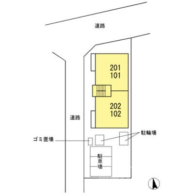 Mi chance-kyの区画図