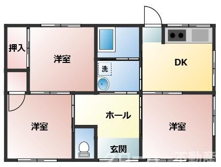 ココベル岸ノ上の間取り