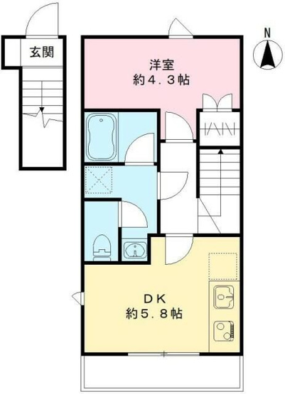 【間取り】 | メゾン　ボヌール