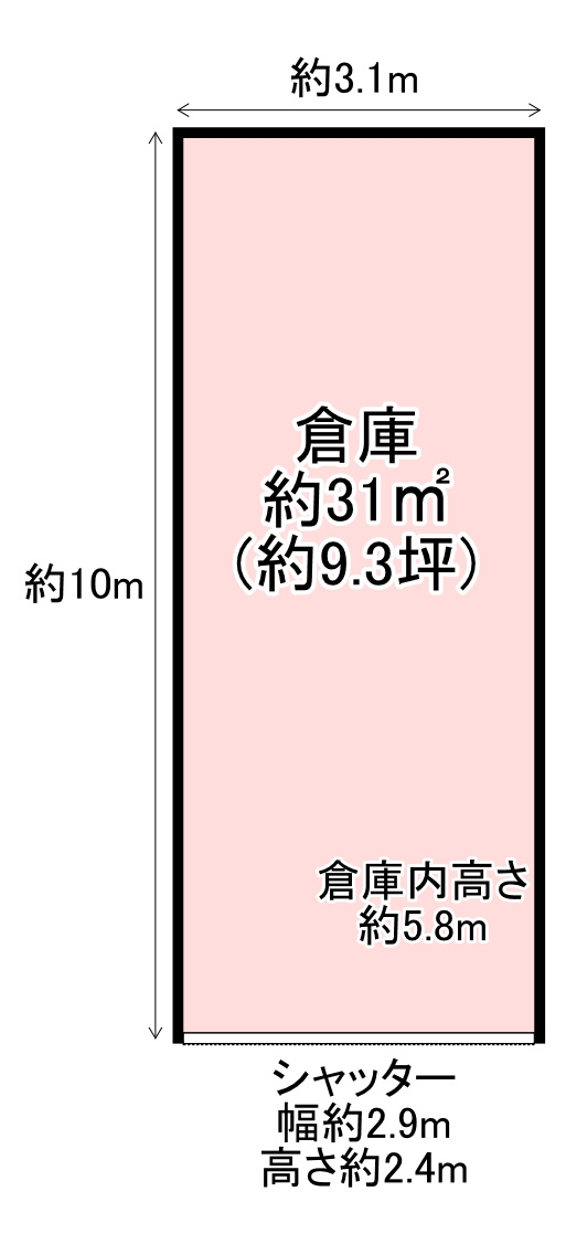 第7楠根モータープール　倉庫