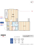 【間取り】 | ピュア箱崎拾弐番館 | 広さや収納の配置など、ぜひご確認ください。