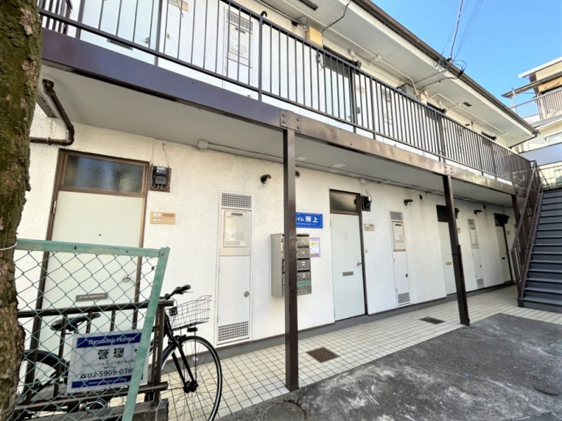 ハイム阪上の外観|落ち着いた雰囲気の外観です