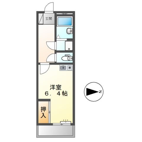 【間取り】 | プチメゾン東小鷹野