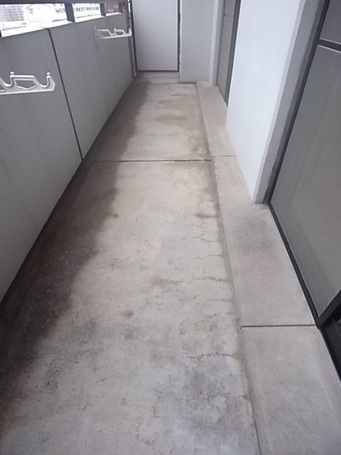 ホップス須磨のバルコニー