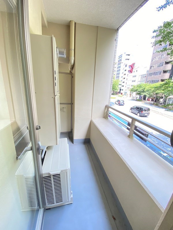 東急セットアップレジデンス恵比寿のバルコニー
