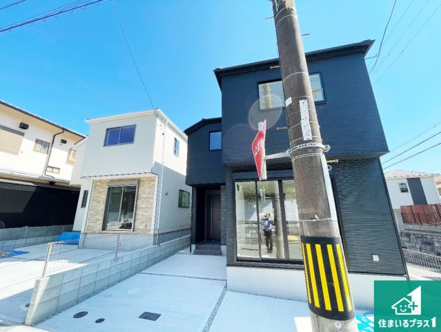 神戸市須磨区緑が丘　第3期　新築一戸建ての外観|お客様に長く安心して住んでいだだける事にこだわった家づくり！住んでからのアフターサービスにもしっかりと取り組んでいます！