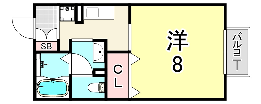 ヴィラ歌島の間取り