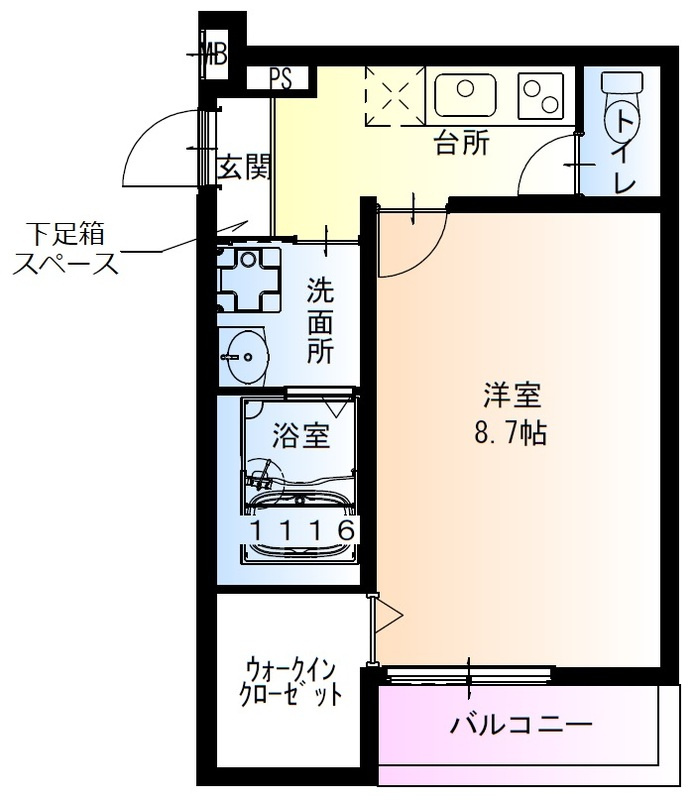 フジパレス千船の間取り