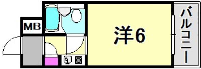 メゾン・ド・六甲パートⅠの間取り