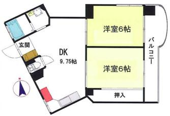 レジデンスＭＥＩＳＨＩＮの間取り