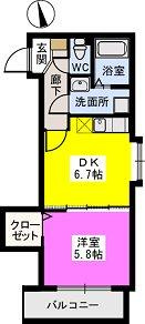 メゾンスペースの間取り