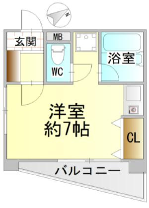 ＬＩＮＥ　ＲＥＳＩＤＥＮＣＥ　ＳＵＭＡの間取り