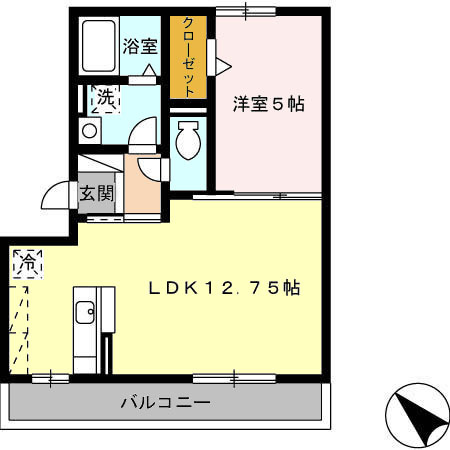 ＫＡＮＥＨＡＣＨＩハウス　　刈谷市近郊の賃貸ならクラスホーム刈谷の間取り
