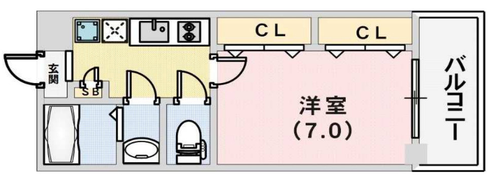 BRICK HOUSE　ブリックハウスの間取り