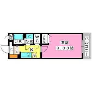 クリア吉塚の間取り