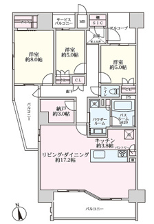 【間取り】 | プレミスト京町本丁