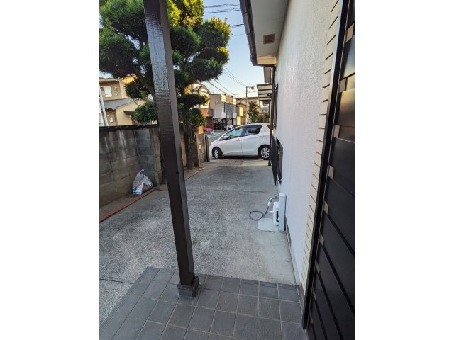 熊本市中央区神水１丁目の一戸建てのバルコニー