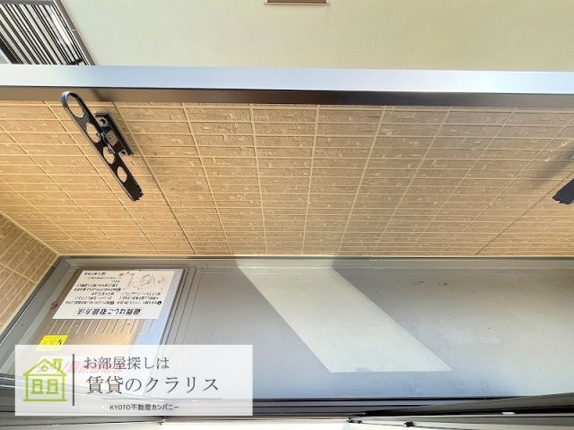 竹の小径のバルコニー