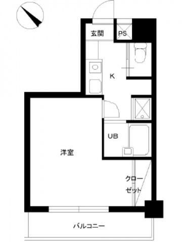 スカイコート文京白山の間取り