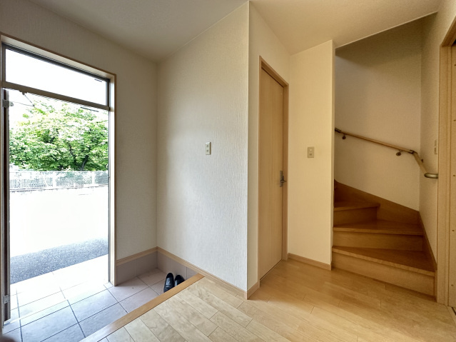 厚生町貸家　Bの玄関