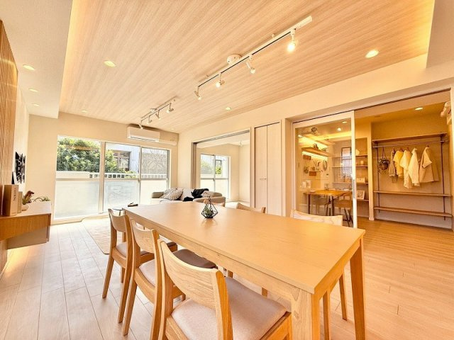 練馬区氷川台2丁目　コープ野村練馬氷川台　家具×エアコン付　東南角部屋の画像