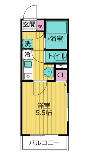 ＭＥＬＤＩＡ大宮Ⅲの間取り