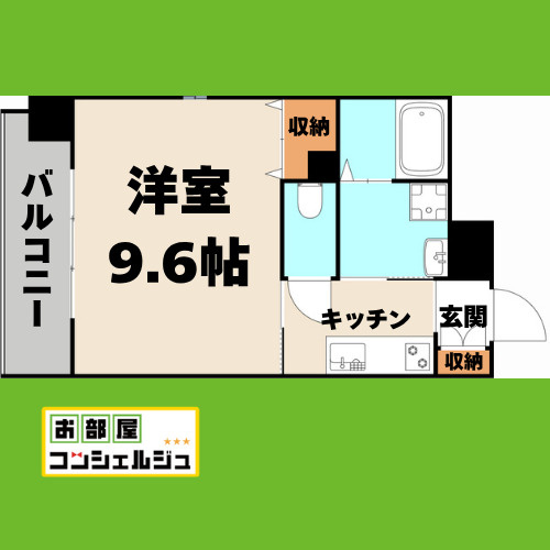 BERG大須の間取り