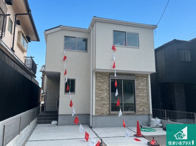 神戸市須磨区緑が丘　第3期　新築一戸建ての外観|お客様に長く安心して住んでいだだける事にこだわった家づくり！住んでからのアフターサービスにもしっかりと取り組んでいます！