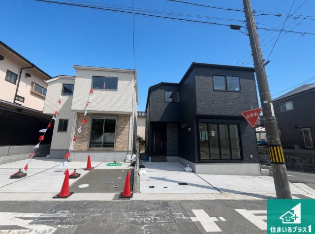 神戸市須磨区緑が丘　第3期　新築一戸建ての外観|お客様に長く安心して住んでいだだける事にこだわった家づくり！住んでからのアフターサービスにもしっかりと取り組んでいます！