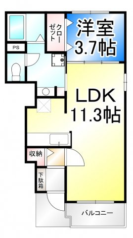 パストラーレの間取り