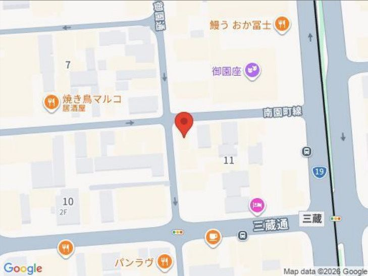 御園糸ビルの地図