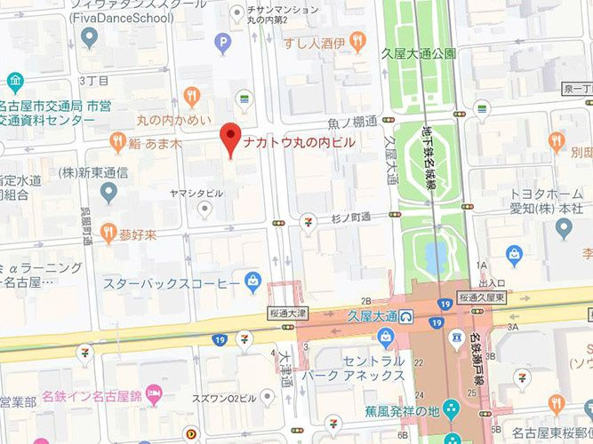 ナカトウ丸の内ビルの地図