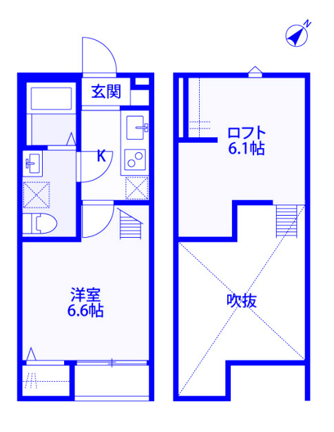 スプリングフォレスト参番館の間取り