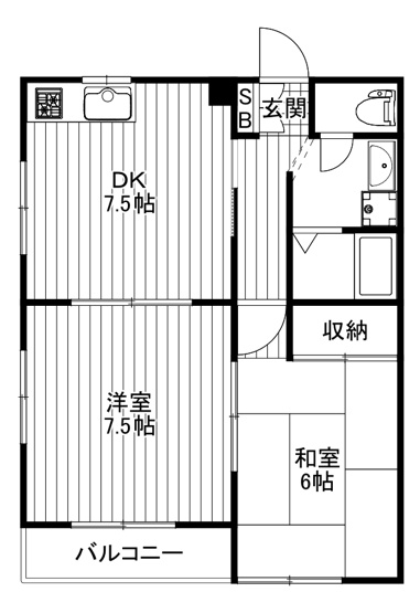 【間取り】 | メゾンソレイユ
