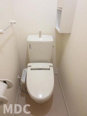 徳島市八万町新貝のアパートのトイレ