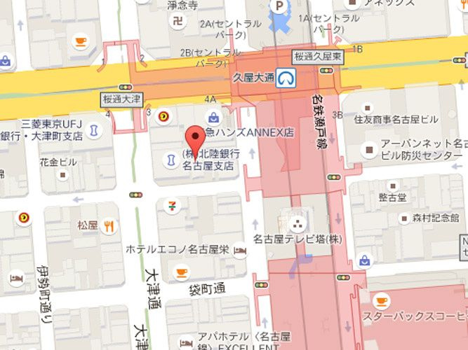 錦ＨＯＴＥＩビルの地図