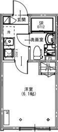 【間取り】 | ＫＥＩＡＩ　ＲＥＳＩＤＥＮＣＥ　秋津 | 間取りです。