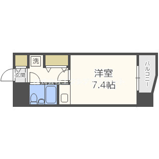 朝日プラザ岸里パサージュの間取り